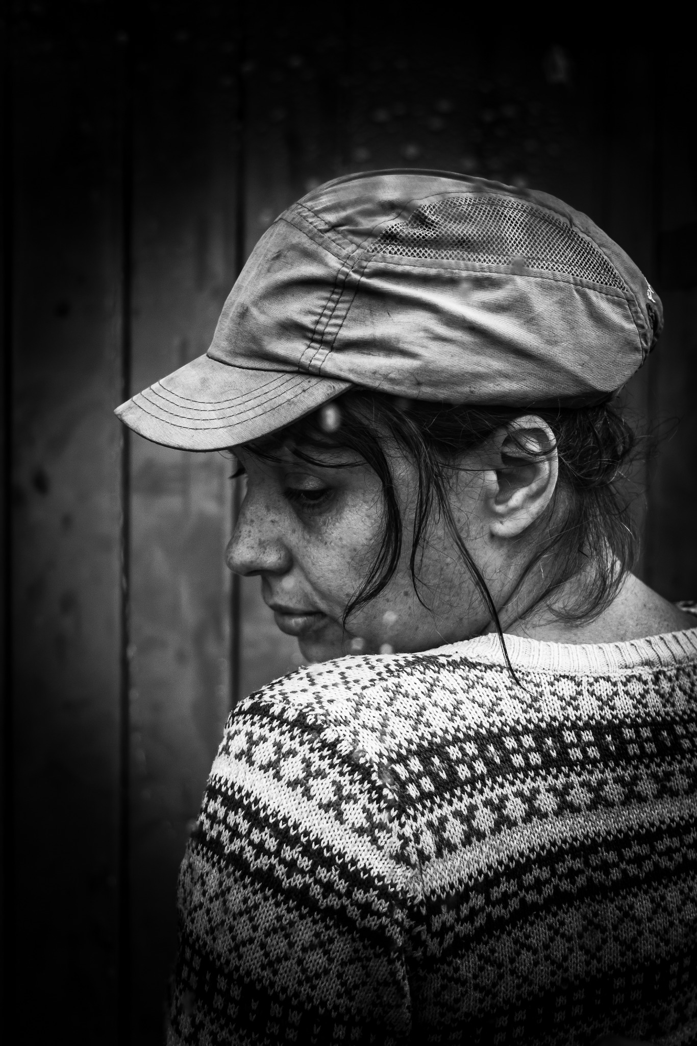 Photographie de l’exposition Derrière la vitre